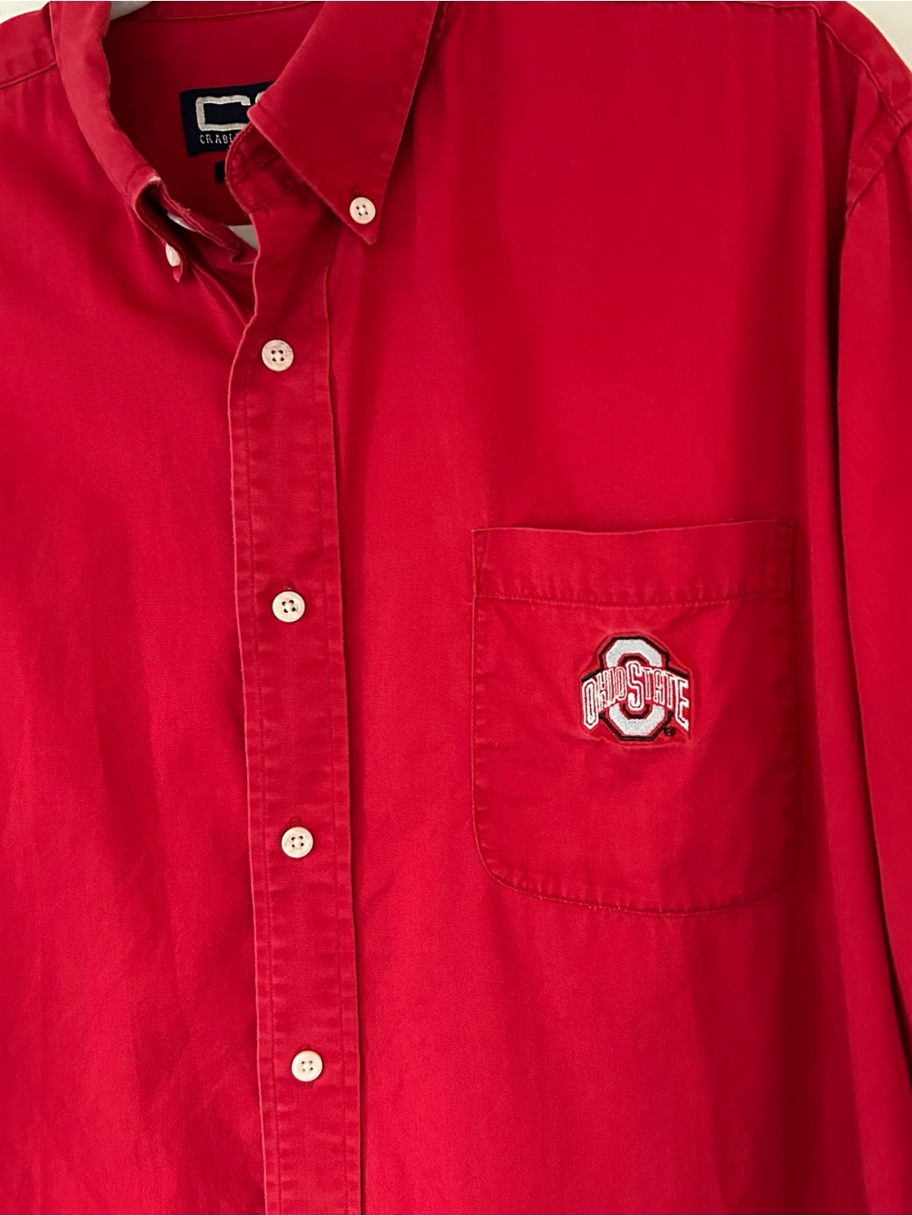 Crable Sportswear Men’s Ohio State Button Down Shirt, Size Large. - Picture 2 of 6